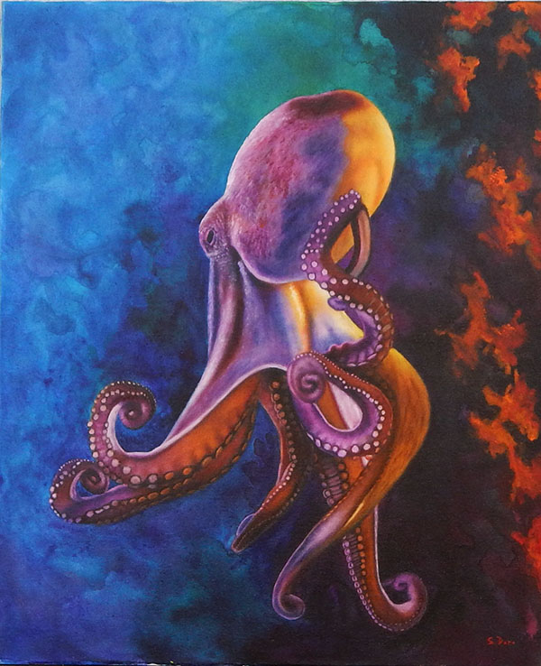 Polvo - 50 x 70 - Téc Mista